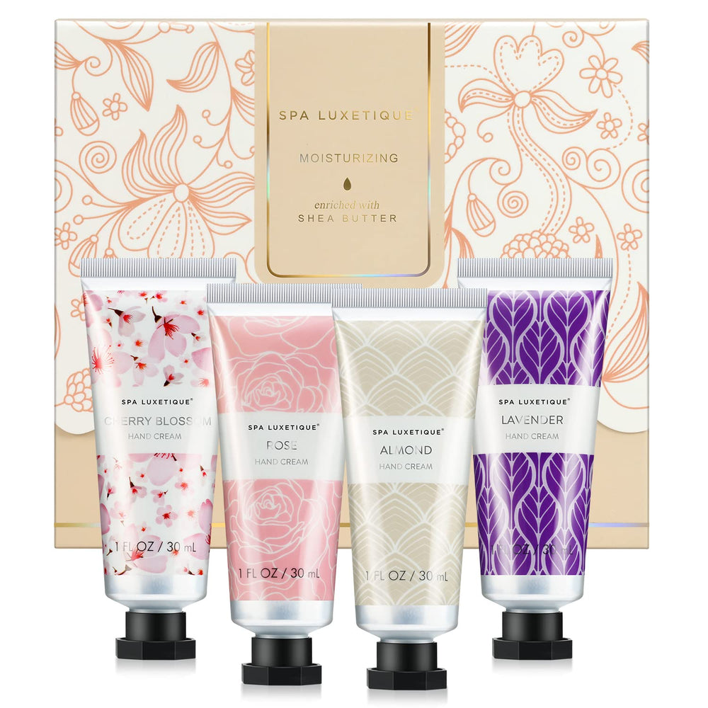 Spa Luxetique hand cream set lavender pack for daily moisture and scent