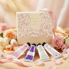 Spa Luxetique hand cream set rose pack silky, non-greasy hydration
