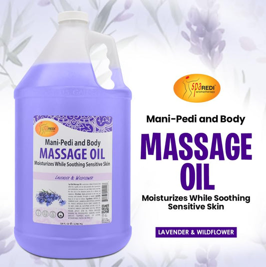 Close-up pouring massage oil during a spa session