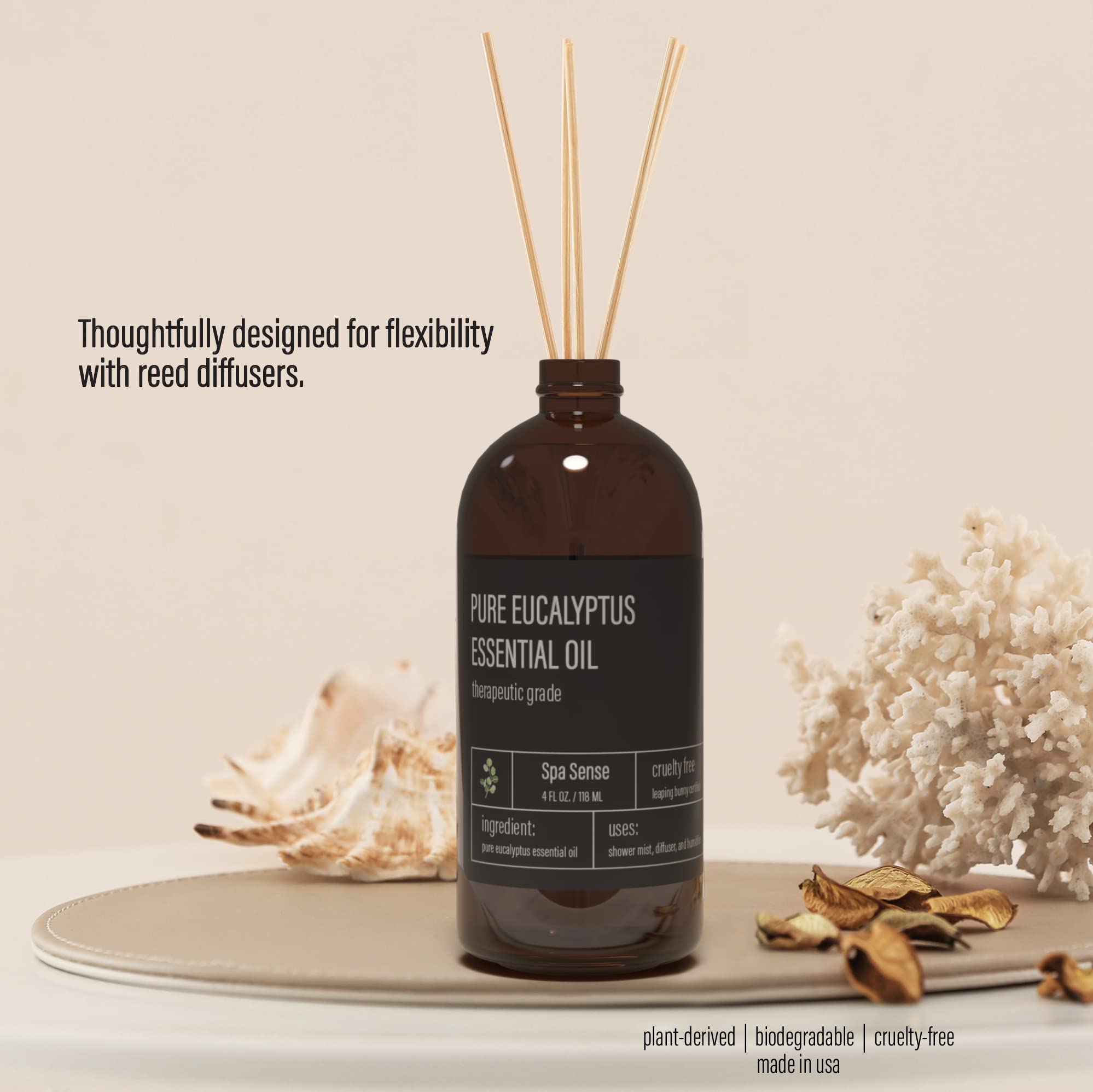 Reed diffuser with eucalyptus aroma