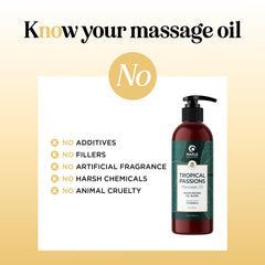 Spa-like bathroom setup for massage night
