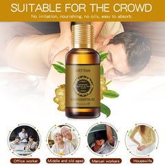 Spa use ginger oil for massage