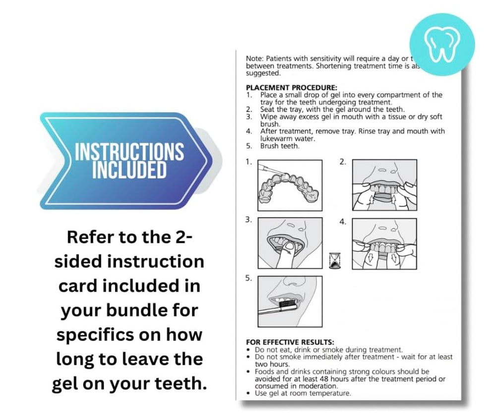 Spark Dental zipper pouch for organizing whitening syringes
