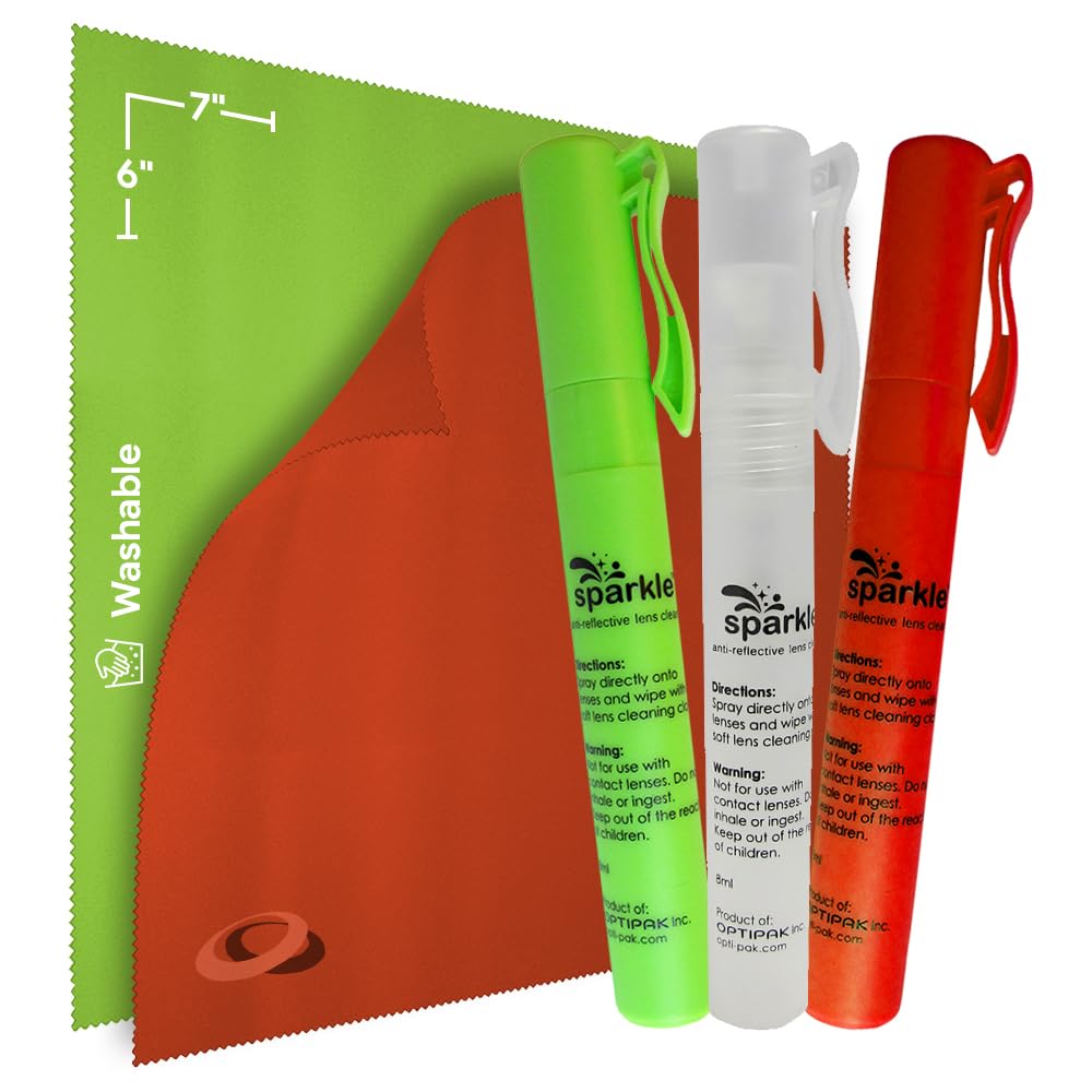 Green Sparkle anti-reflective pen lens cleaner 0.3oz