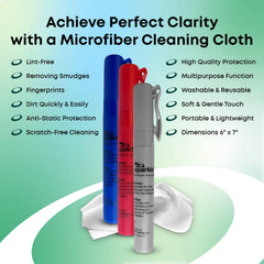 Retractable soft brush tip on Sparkle pen cleaner