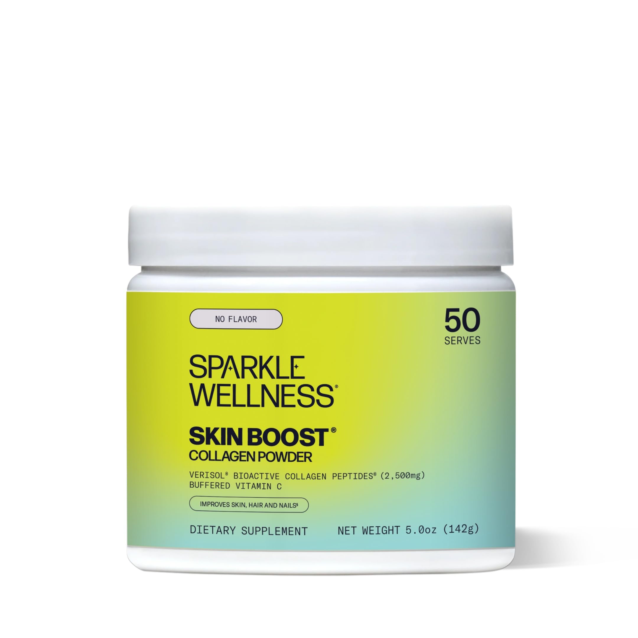 Sparkle Wellness VERISOL collagen peptides powder container