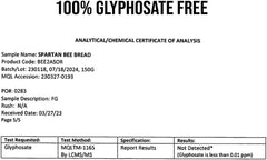 Non-GMO and chemical-free certification on label