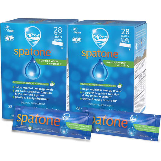 Spatone Apple Liquid Iron packaging