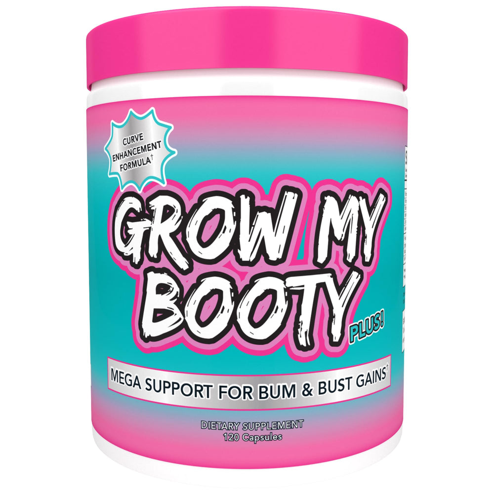 Bottle of SPAZMATIC Grow My Booty Plus Butt Enhancement Pills