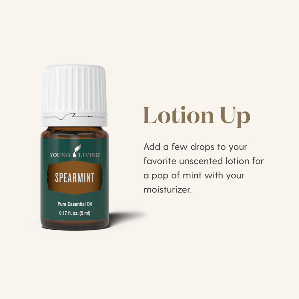 Diffusing spearmint essential oil with Citrus Fresh