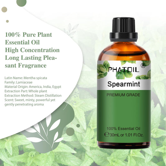 Spearmint essential oil ideal for diffusers and humidifiers