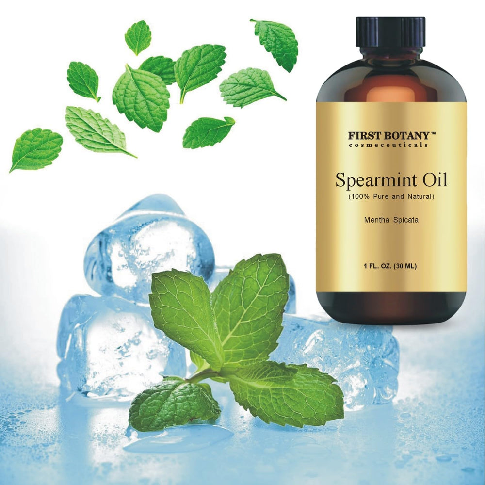 Spearmint essential oil for household air freshening