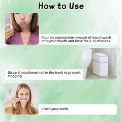 Child-friendly packaging concept for Spearmint Oil Pulling Rinse