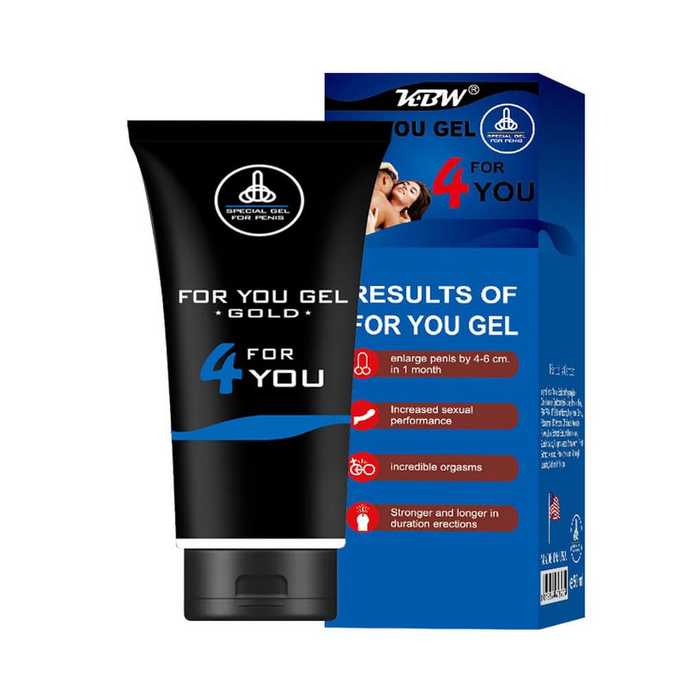 Front view of Special Extra Power Enlargement Titan XXL Gel 4 You bottle and packaging