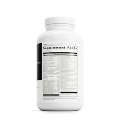 Back label of Spectra Man bottle showing ingredients and dosage
