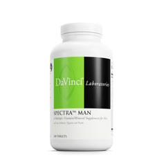 Front view of DAVINCI Labs Spectra Man bottle