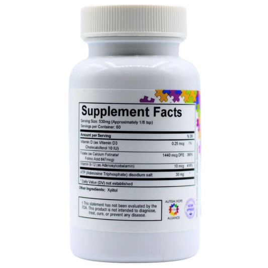 Scoops of Spectrum Awakening Folinic Acid powder for kids