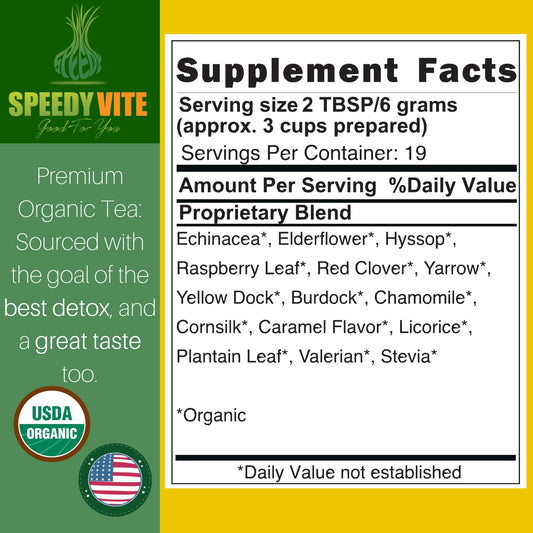 Loose leaf tea blend with herbs for Blood Lifeboost Tea