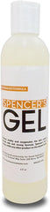Spencer's Gel alkaline bottle pour shows fast-acting skin support
