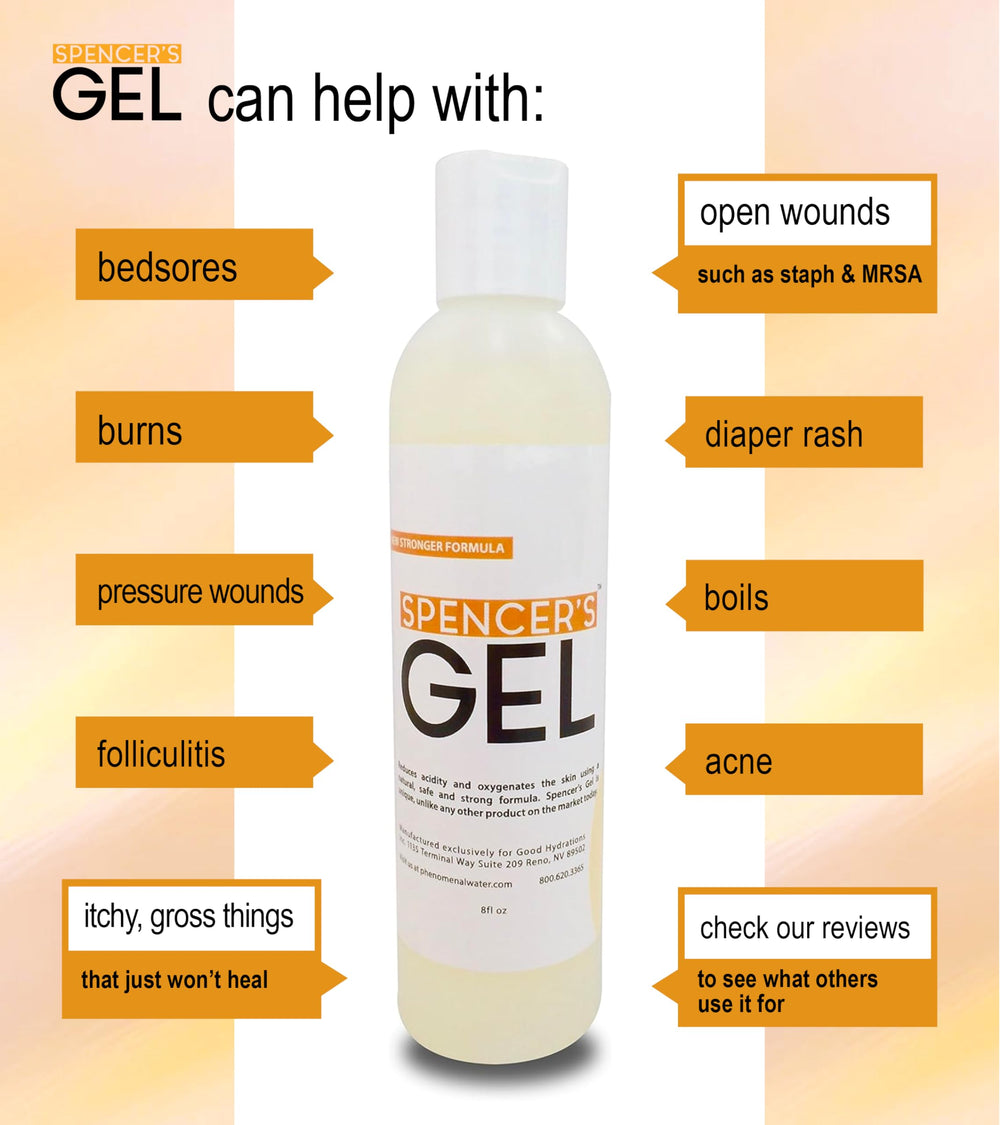 Spencer's Gel application layer spreads thin for even coverage