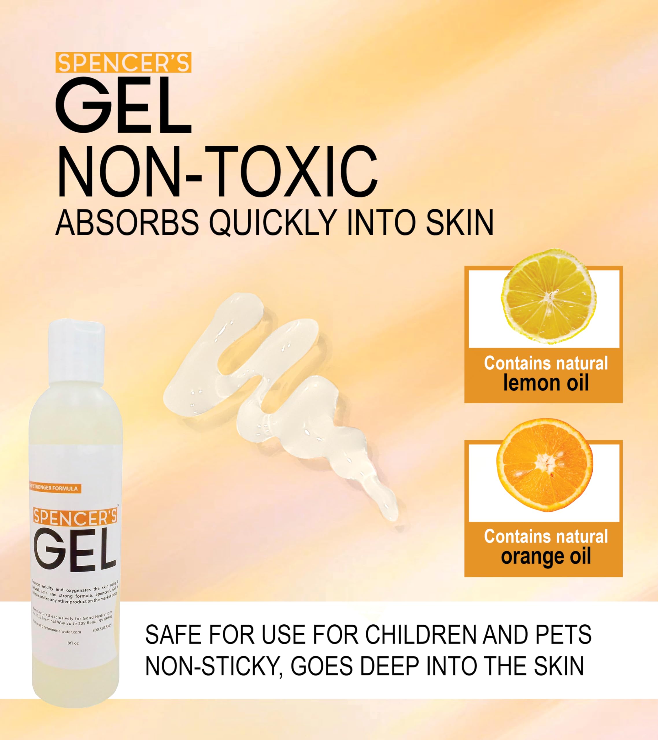 Spencer's Gel is cruelty-free with no animal testing