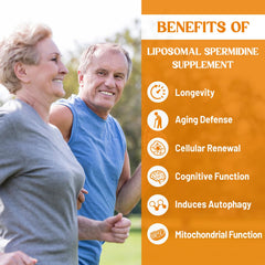 Nutrition label of the spermidine supplement
