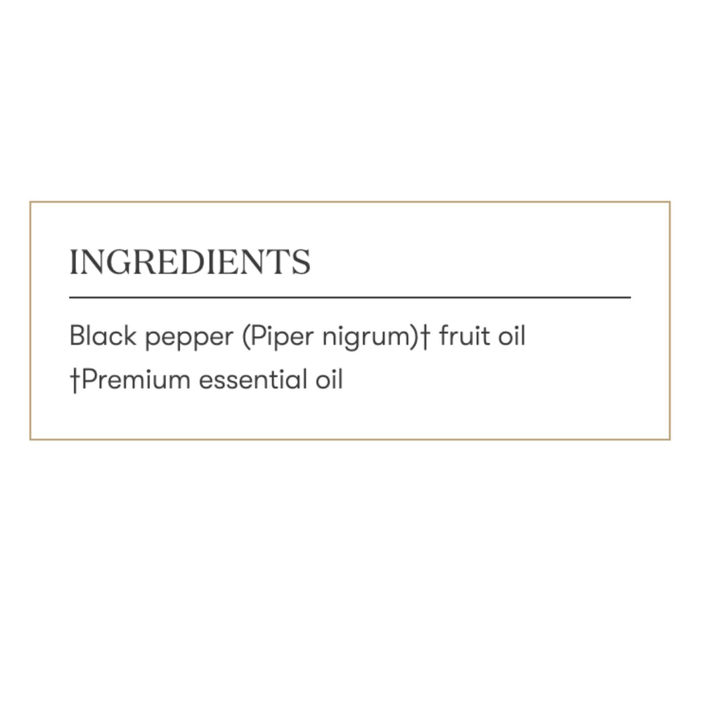 Spice drawer with Young Living Black Pepper Vitality ready for meals