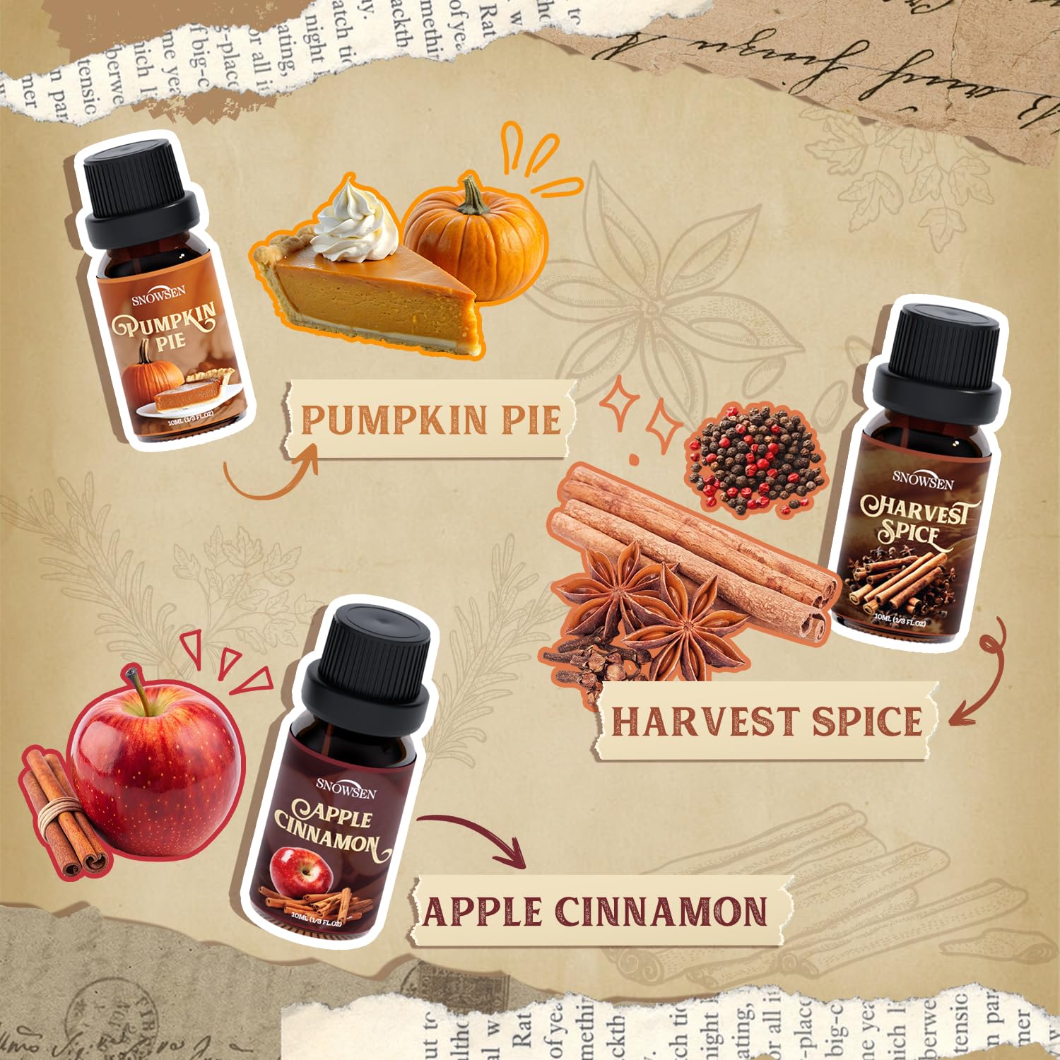 Harvest Spice autumn fragrance essential oil