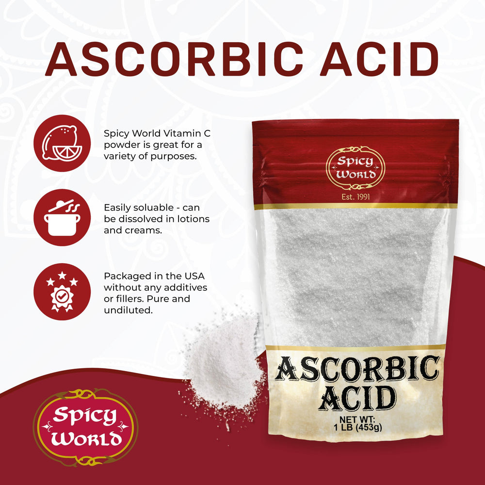 Dissolving Vitamin C powder in water