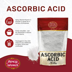 Dissolving Vitamin C powder in water