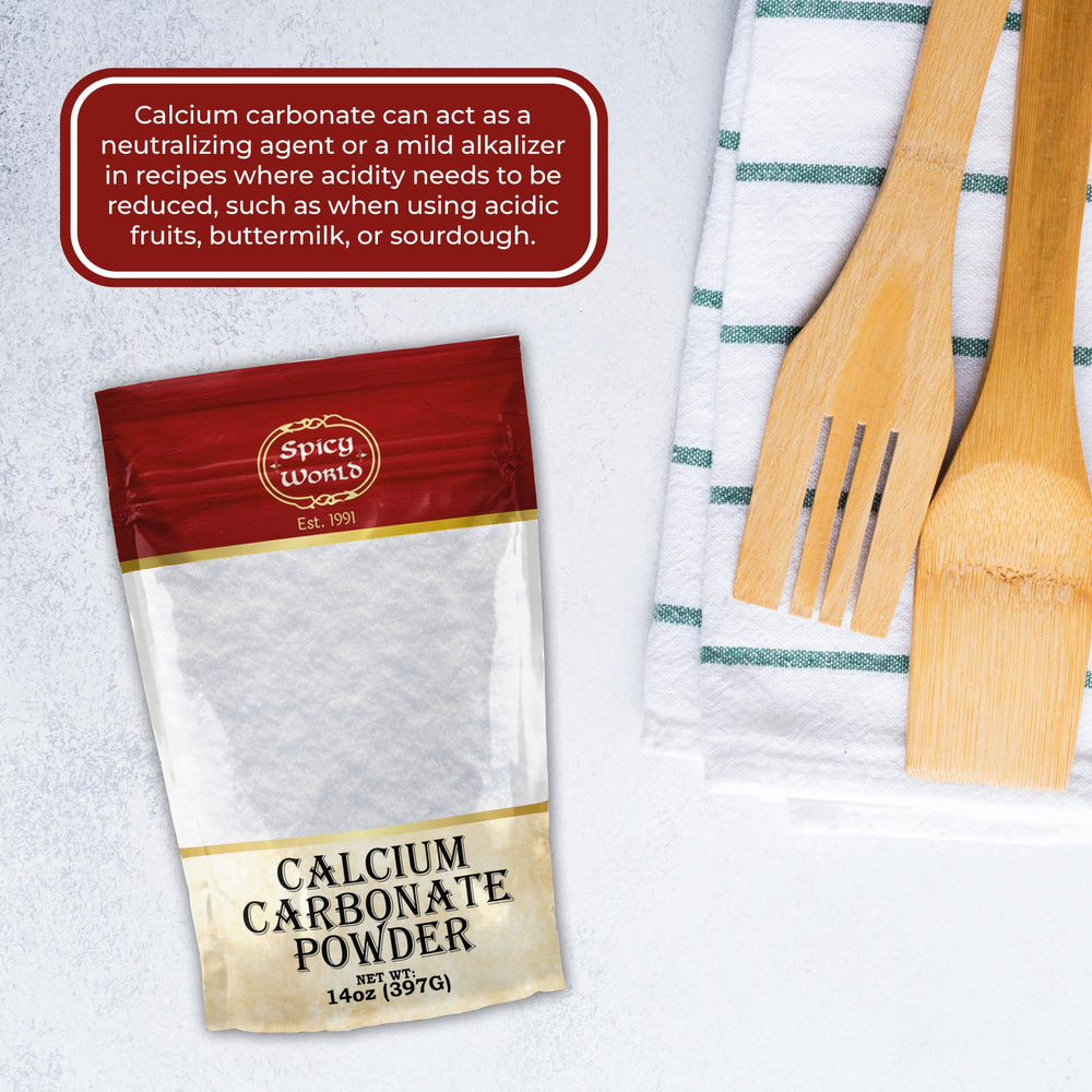 Calcium carbonate powder for science education