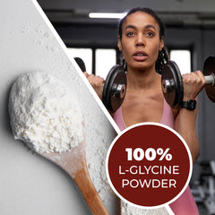 Ingredients list for Spicy World L-Glycine Powder 14oz