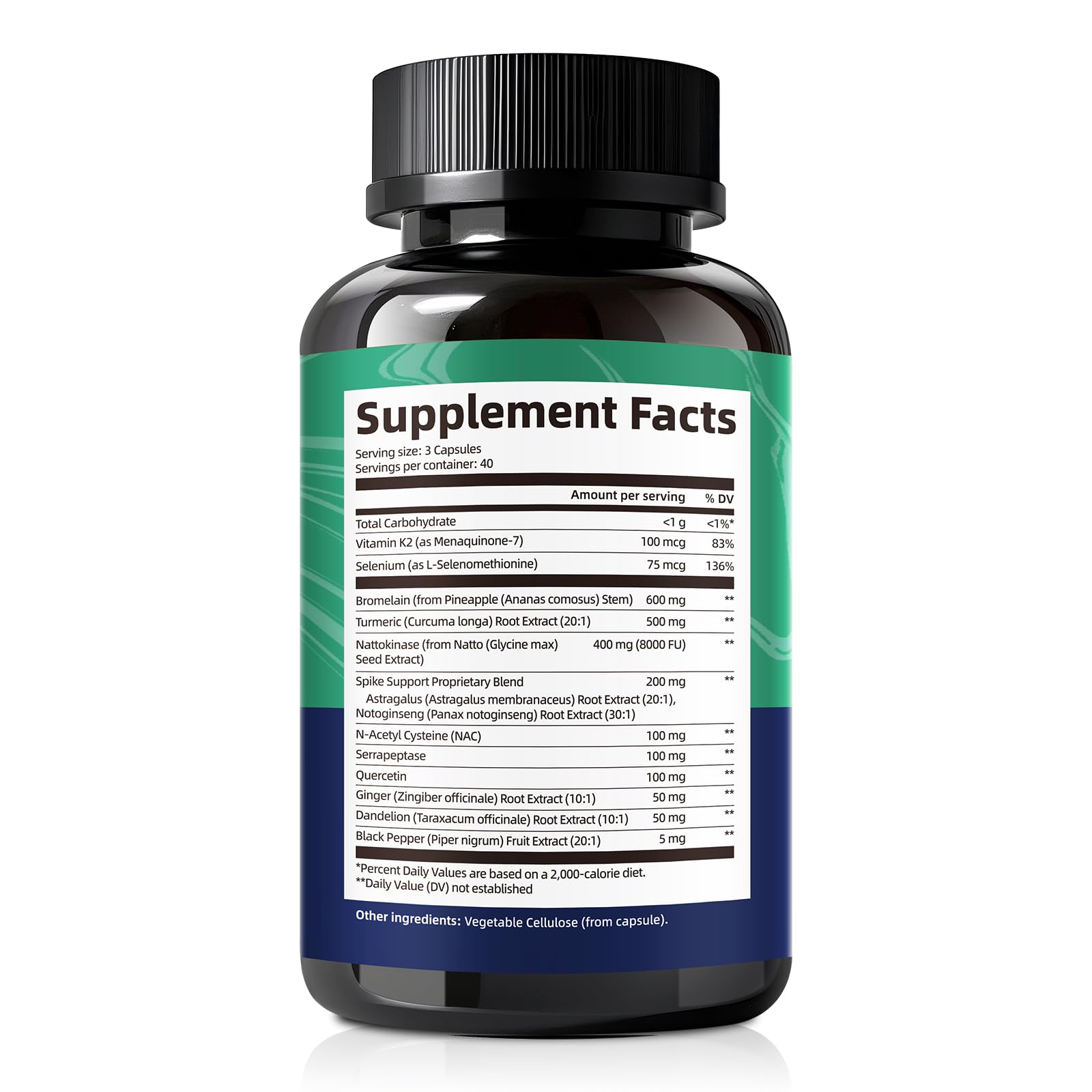 Wellness lifestyle shot with Spike Protein Detox Capsule bottle