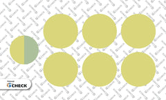 Spiked Drink Tester GHB detection sticker green – front view