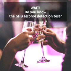 Spiked Drink Tester GHB detection sticker green – sheet close-up