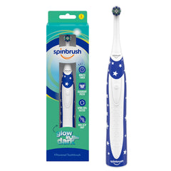 Spinbrush Kids Glow in the Dark electric toothbrush – front view