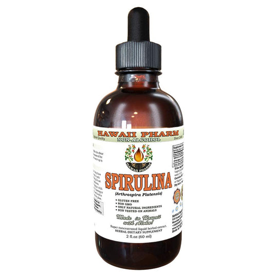 Spirulina Alcohol-Free Liquid Extract bottle 2 oz