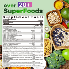 Illustration of spirulina and chlorella greens ingredients