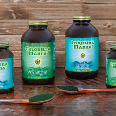 HealthForce Spirulina Manna certified organic logo