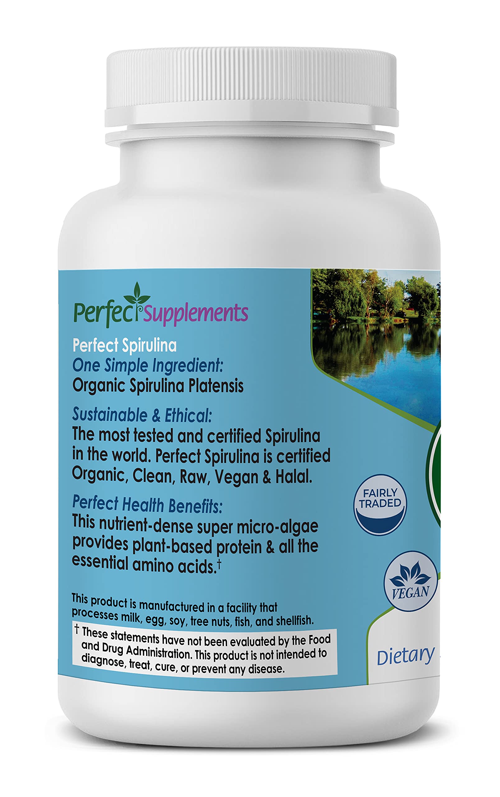 Spirulina nutrients beta-carotene and vitamins