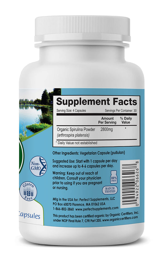 Spirulina organic sourcing from India