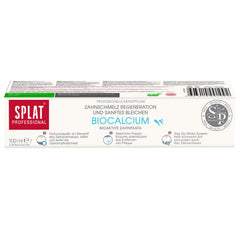 SPLAT toothpaste reducing tooth sensitivity and supporting enamel health