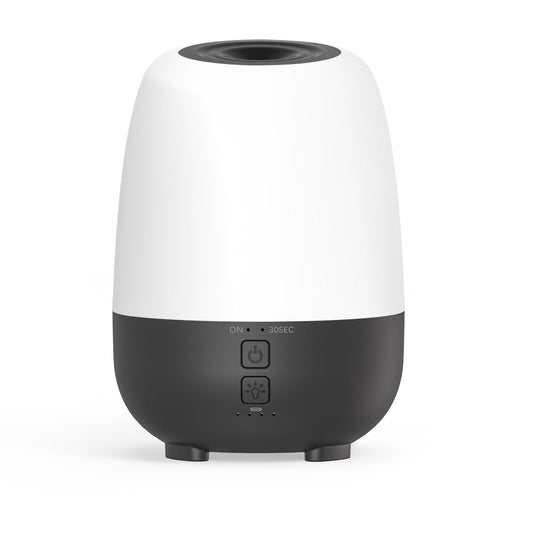 SPLITSKY 150ML rechargeable essential oil diffuser - black, front view
