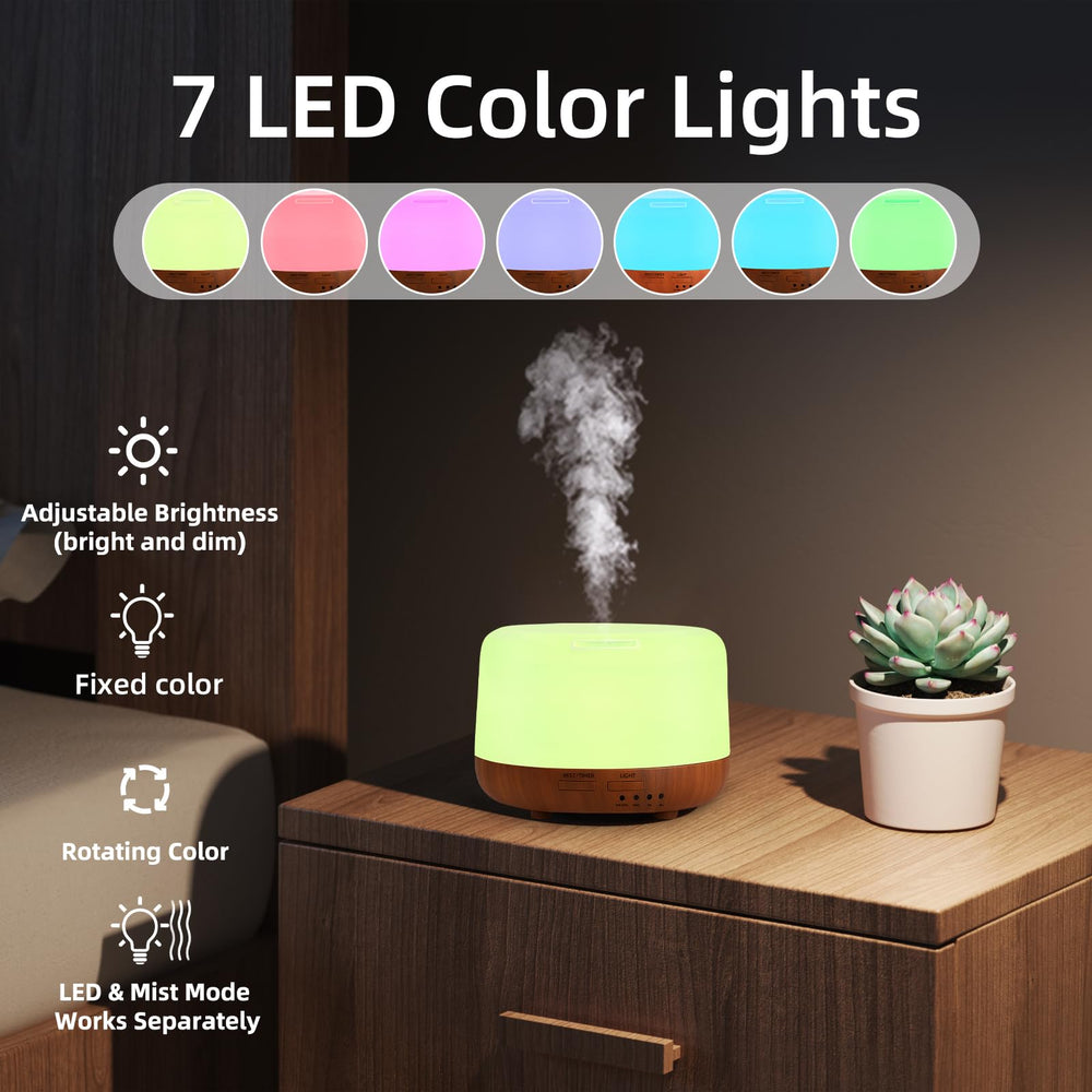 Gift-ready SPLITSKY 300ML essential oil diffuser