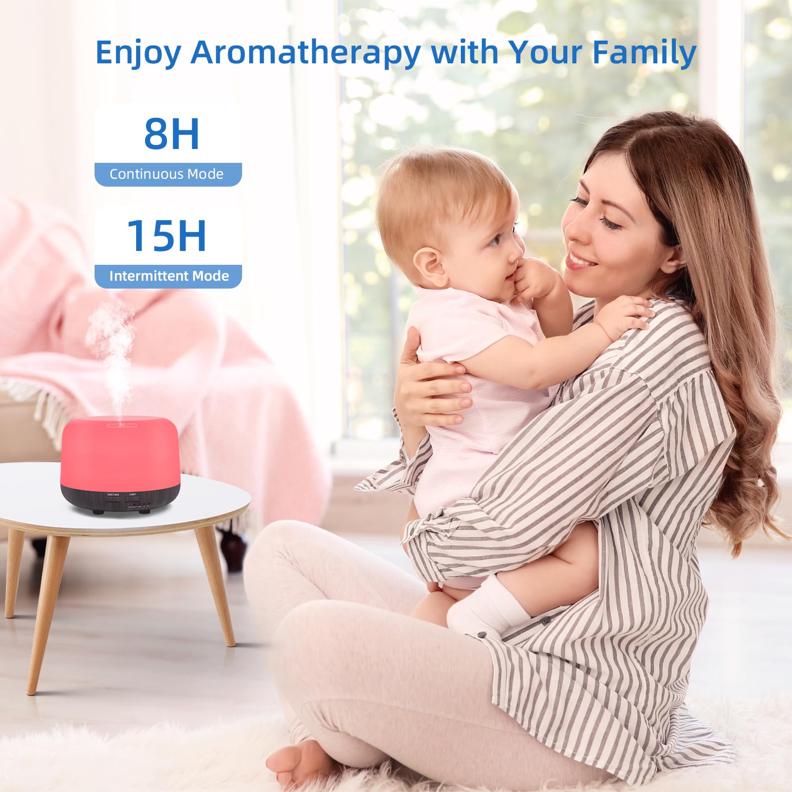 BPA-free material and smart chip safety label on SPLITSKY diffuser