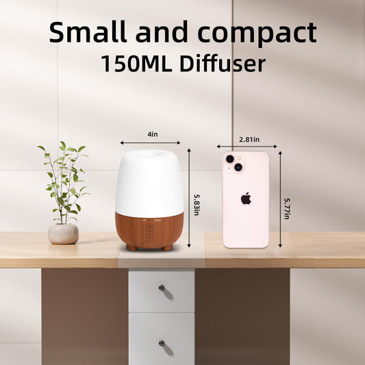 SPLITSKY diffuser showing USB-C charging port