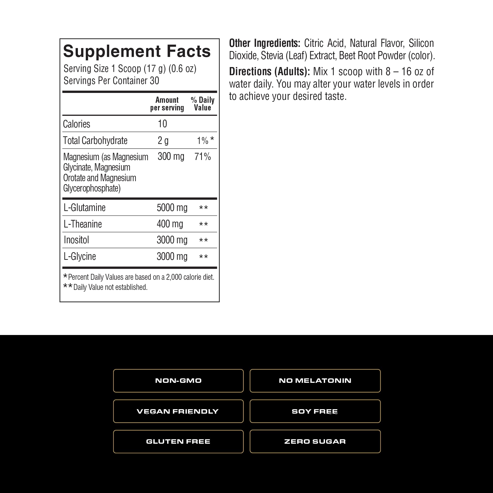 Spoken Nutrition Sleep Builder bottle with cherry-flavor label
