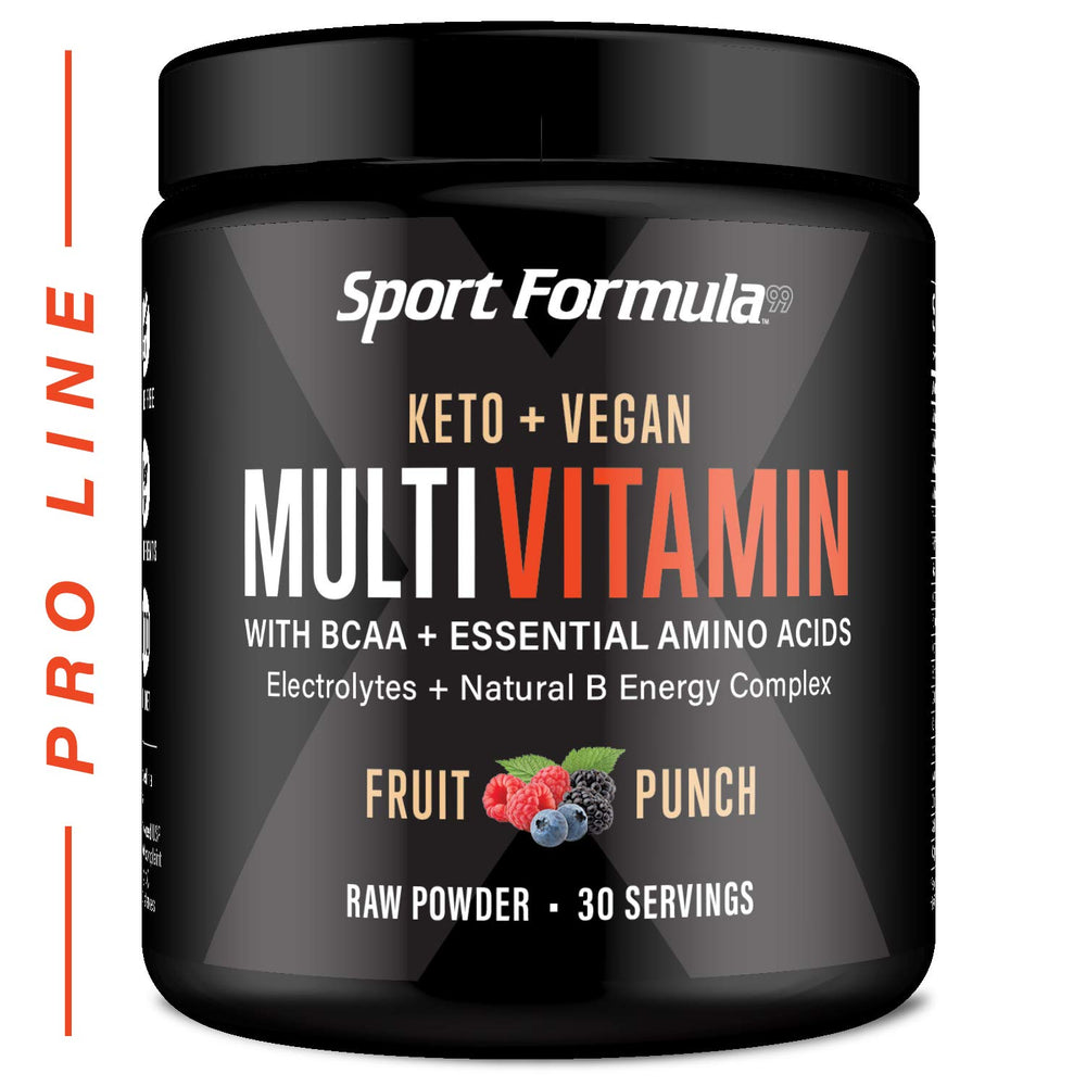 Front view of Sport Formula 99 Multivitamin Powder package
