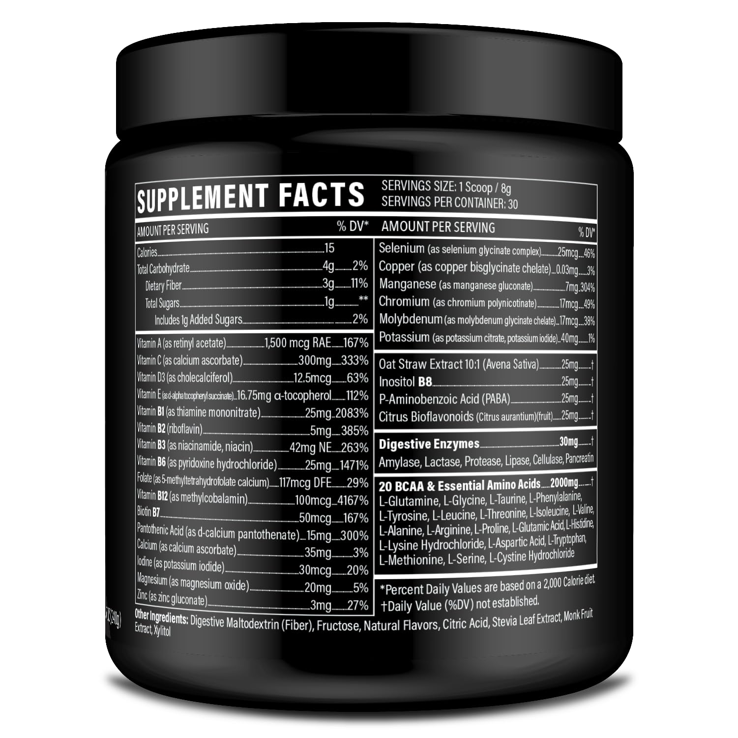 Sport Formula 99 freshly stirred shake shows a refreshing, balanced nutrient drink.