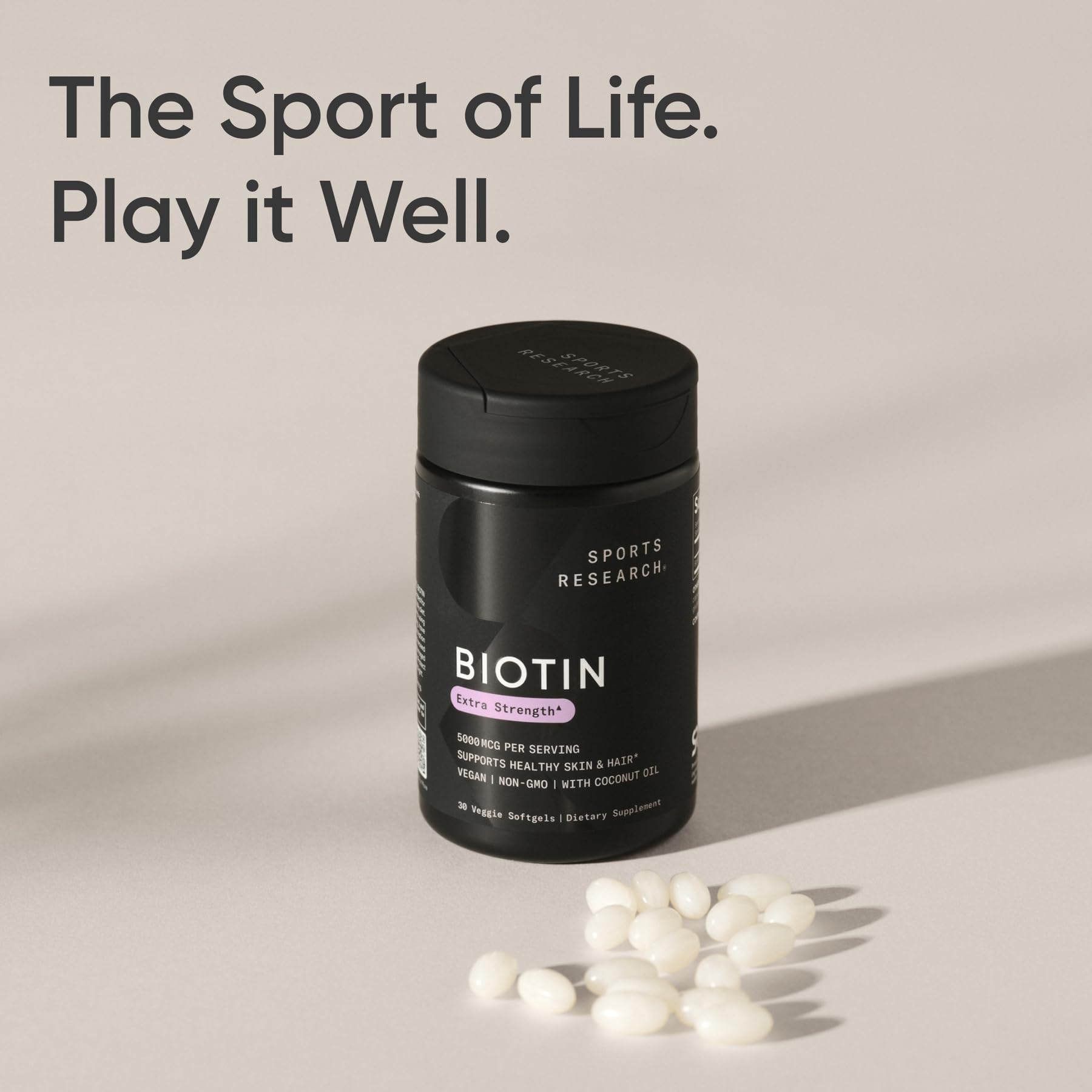Product label highlighting vegan certification